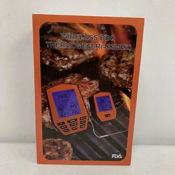 GuanTek Wireless Remote Digital Cooking Food BBQ Thermometer SU103 - Picture 6 of 9